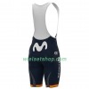 Fietskleding (Fietsshirt + Korte Koersbroek) 2020 Movistar Team Spanje kampioenschap N001